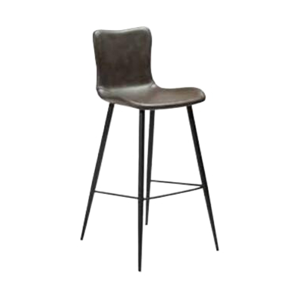 Bar Stool PU with Metal Black Powder Coating Legs HTB0026 | HOMETREE
