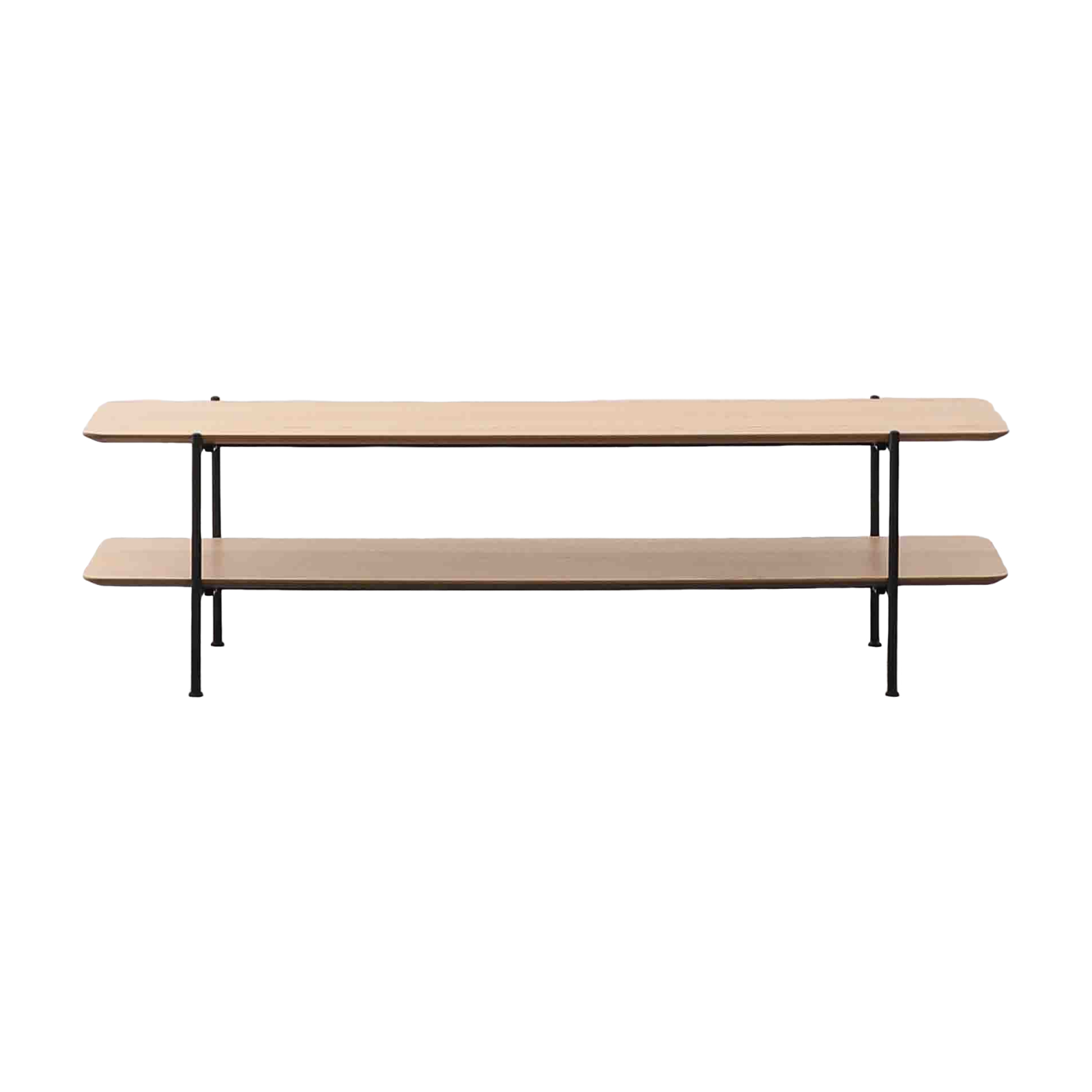 Coffee Table Oak Veneered MDF LKL312CTBD | LEUKHOME