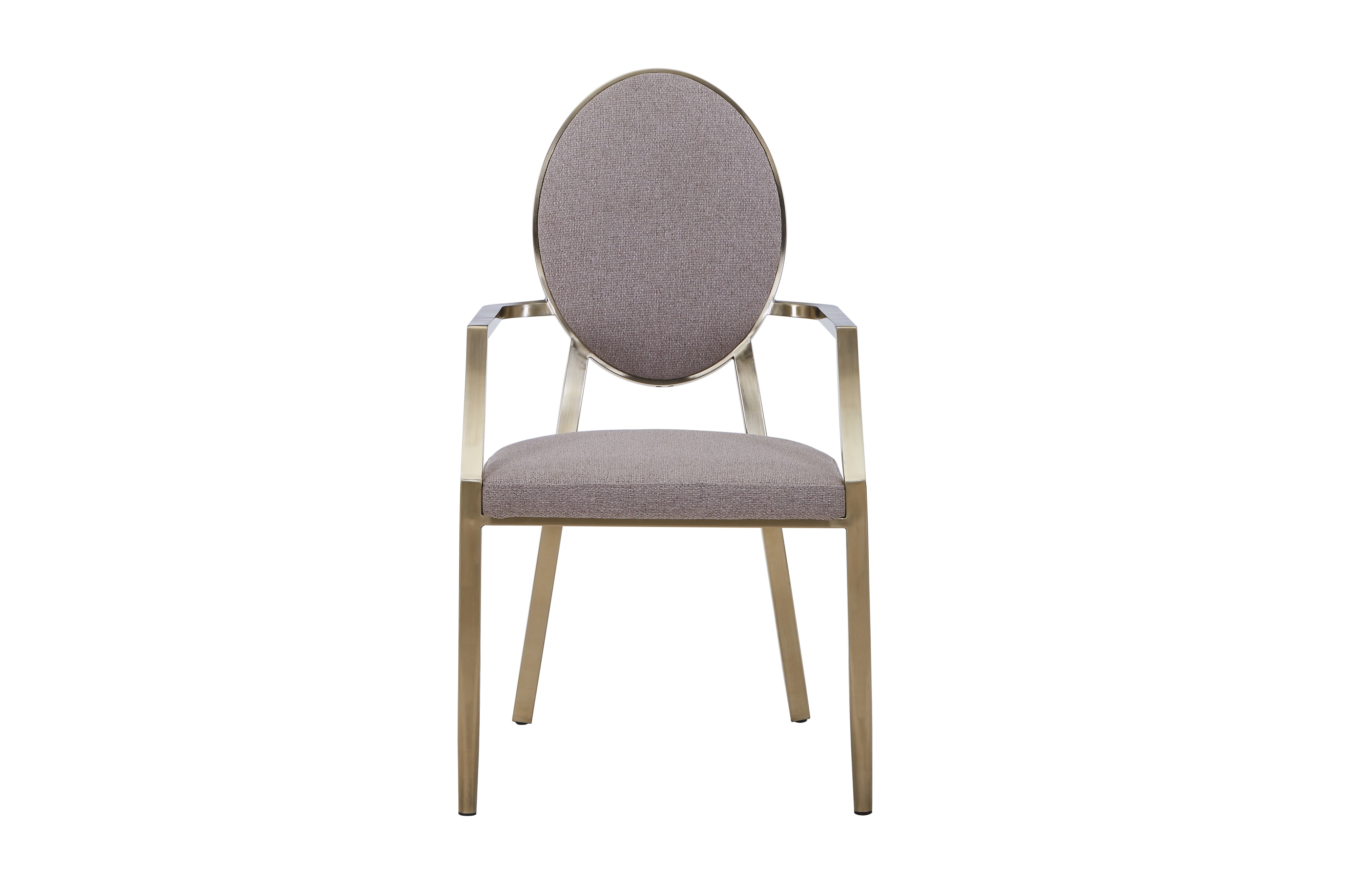 Stainless Steel Frame Dining Chair HTC803(2 Chairs) | Fondhouse