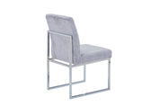 Chromed Dining Chair HTC812 (2 Chairs)| Fondhouse