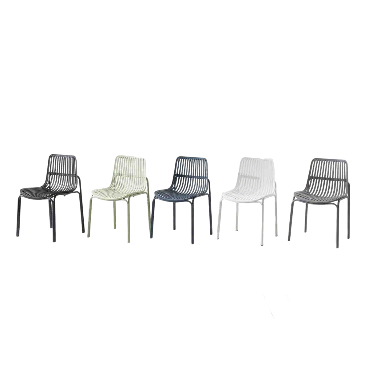 Plastic Chair PP (2 Chairs) LKDD012SPCBD | LEUKHOME