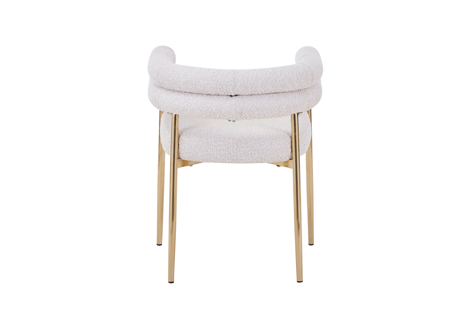 Gold Chromed Dining Chair HT04(2 Chairs) | Fondhouse