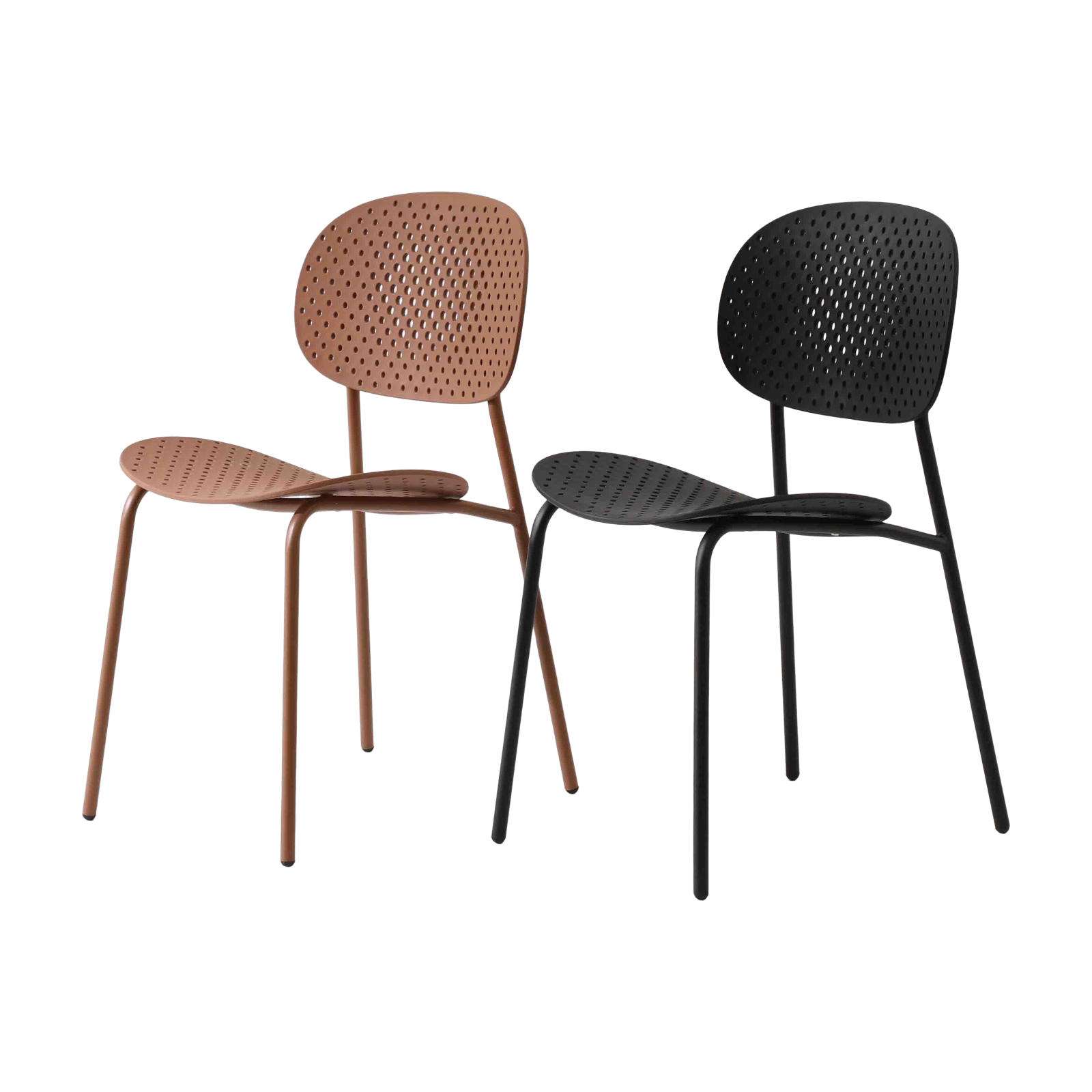 كرسي بلاستيكي PP (4 كراسي) LKDD029OPCBD | LEUKHOME