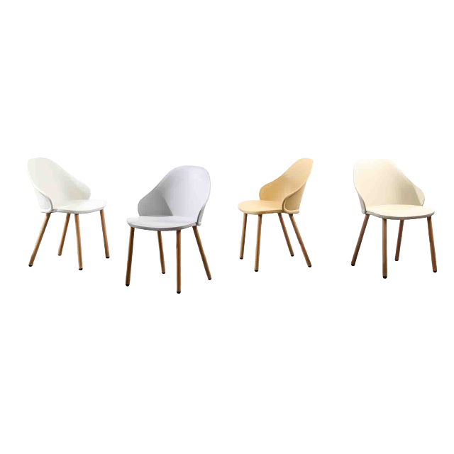 Plastic Chair PP (2 Chairs) LKDD011PCBD | LEUKHOME