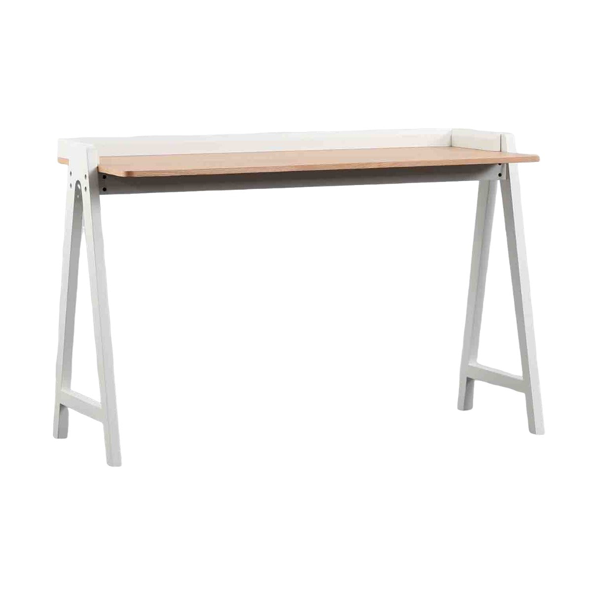Office Table Oak Veneer MDF LKWT002OTBD | LEUKHOME