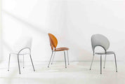 كرسي بلاستيكي PET (4 كراسي) LKD8636PCBD | LEUKHOME