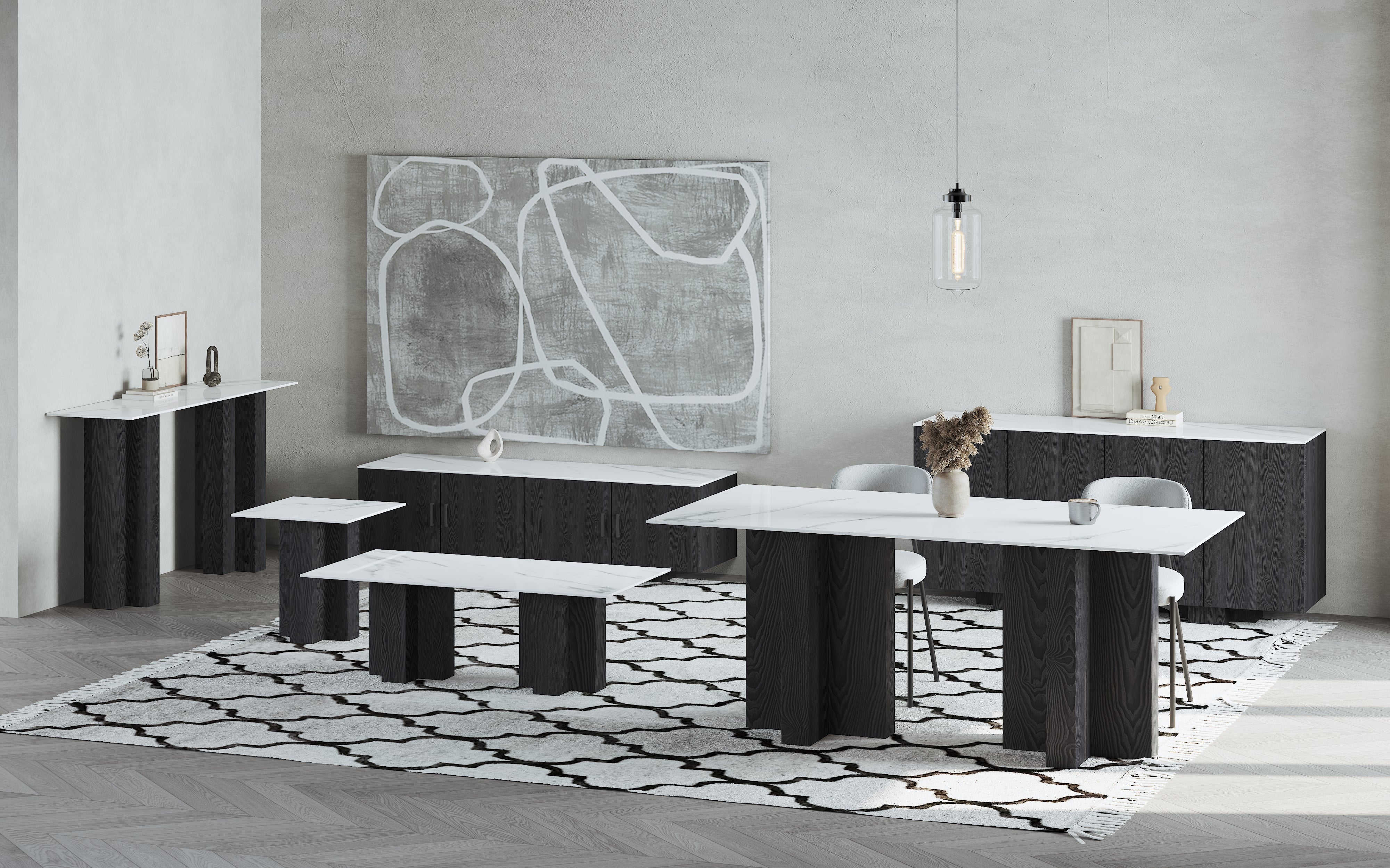 Dining Table Sintered Stone AYP049 | AOYA