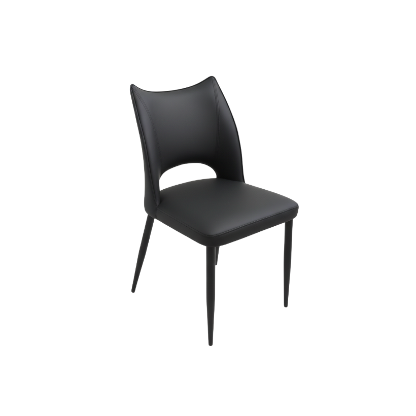 Dining Chair PU (2 Chairs) LKD125DCSHYC | LEUKHOME