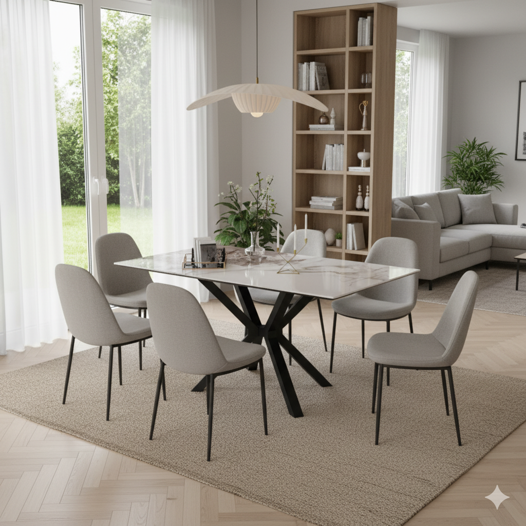 Rectangle Dining Table LKD240DTAWS | FONDHOUSE