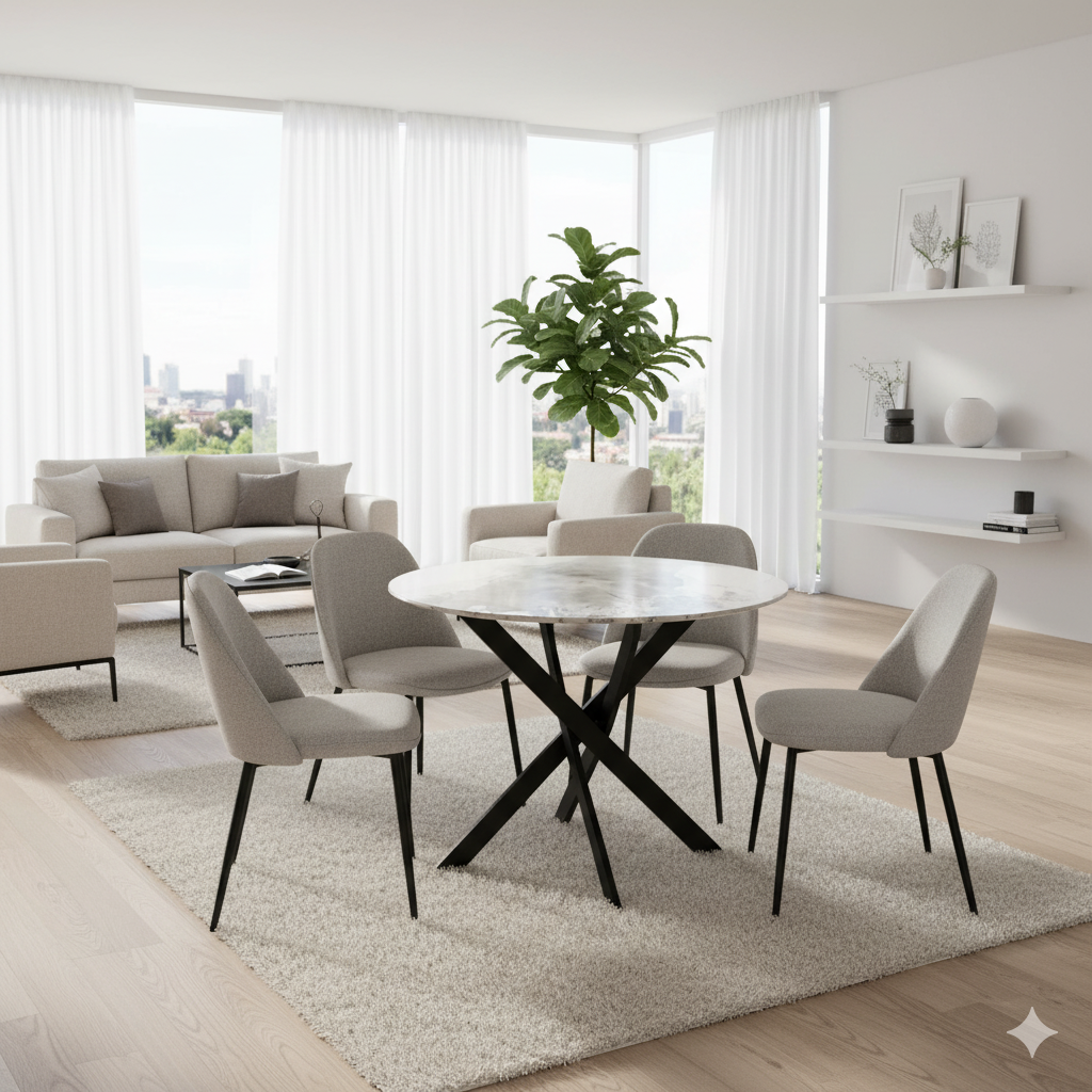 طقم طاولة قهوة LKL143CTAWS | LEUKHOME