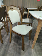 Dining Chair Solid Wood (2 Chairs) LKD024DCYS | LEUKHOME