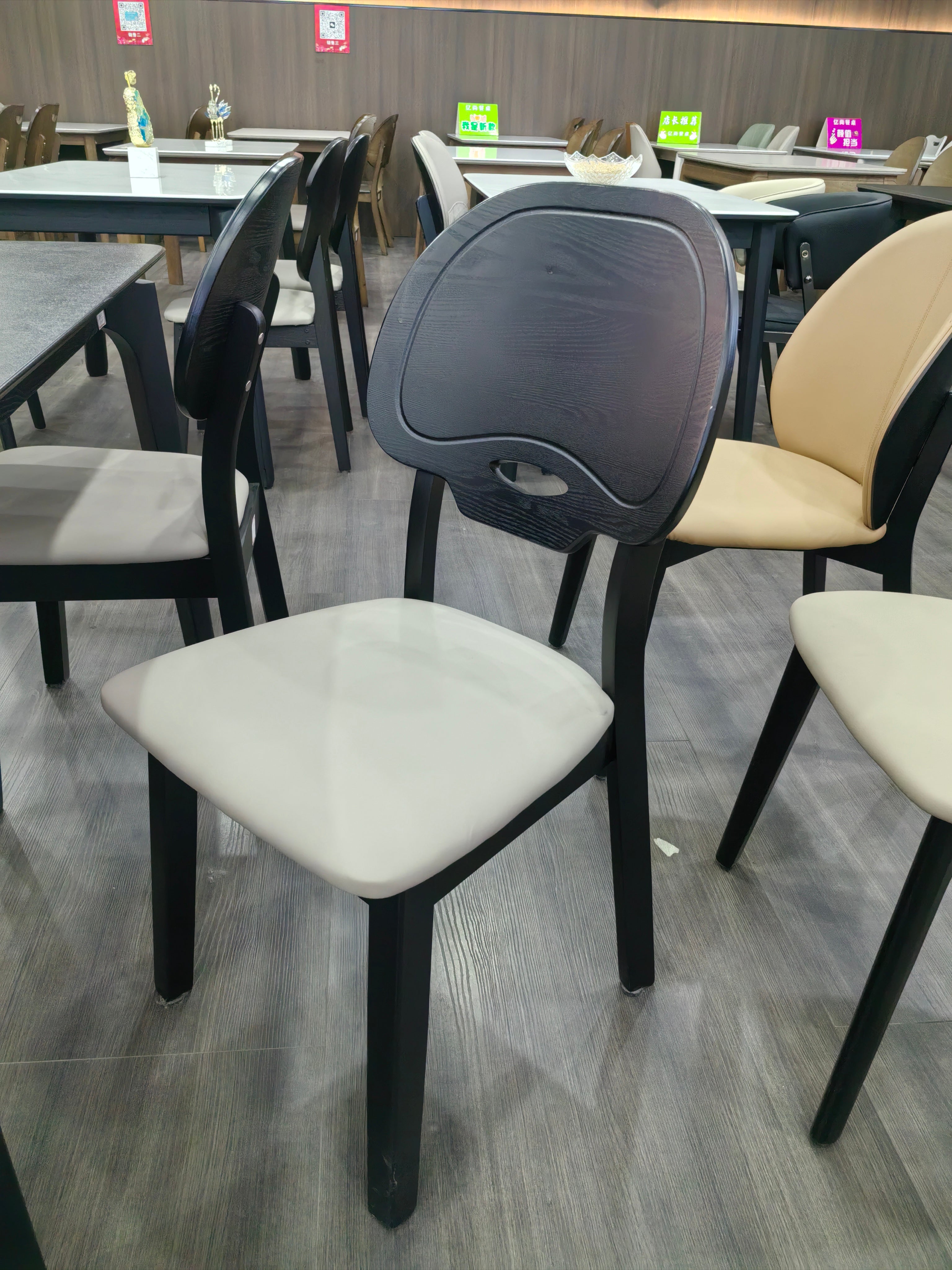 Dining Chair Solid Wood (2 Chairs) LKD028DCYS | LEUKHOME