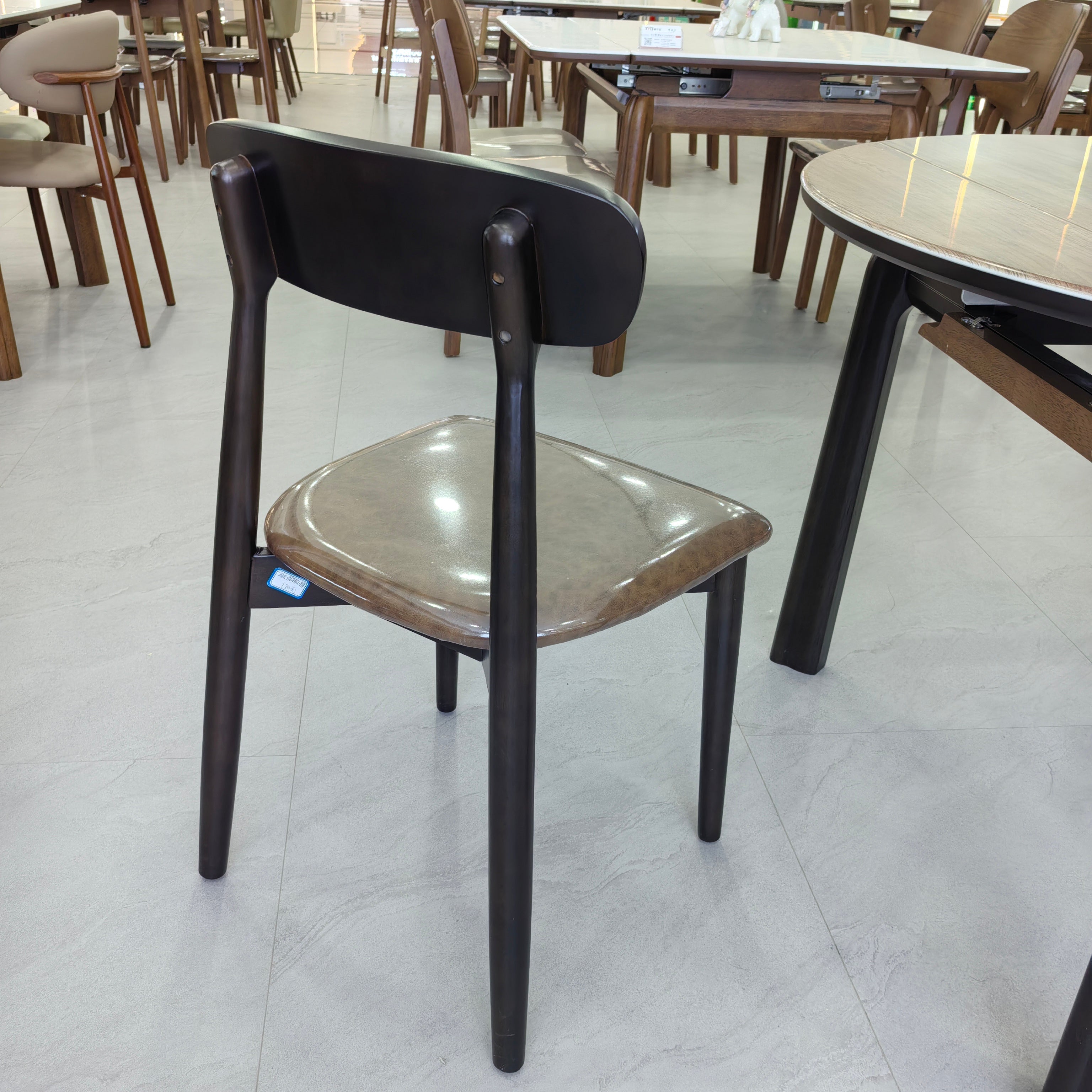 Dining Chair Solid Wood (2 Chairs) LKD002DCXYD | LEUKHOME