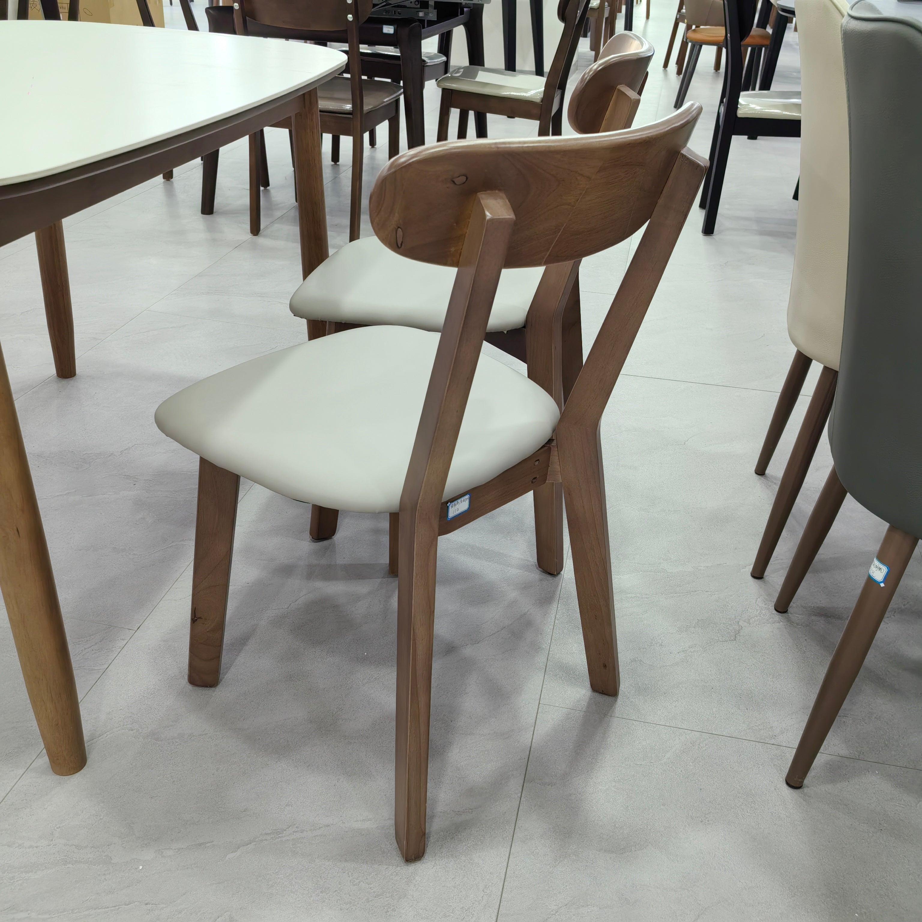 Dining Chair Solid Wood (2 Chairs) LKD012DCXYD | LEUKHOME
