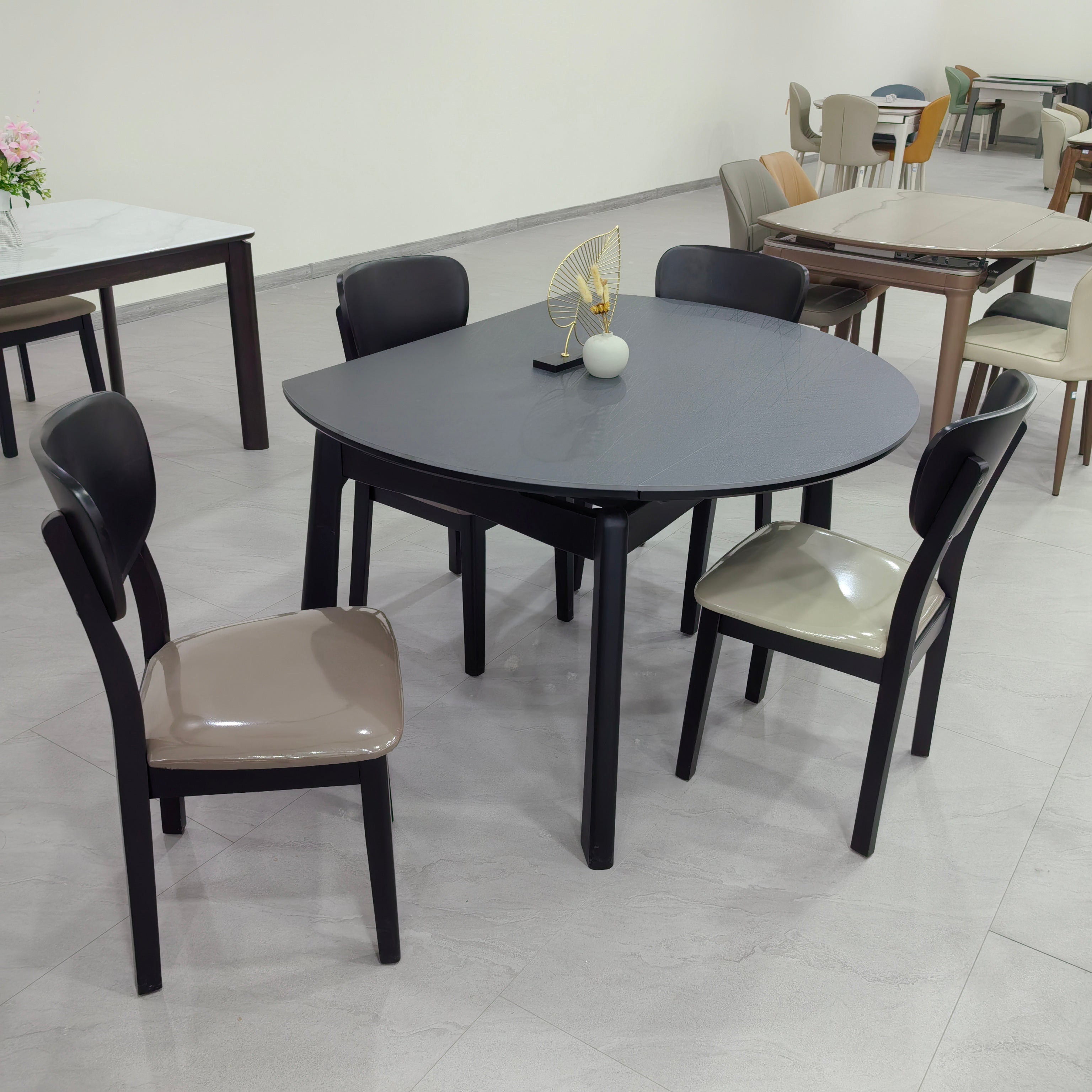 Dining Chair Solid Wood (2 Chairs) LKD016DCXYD | LEUKHOME