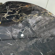Coffee Table Artificial Stone Wood Veneer LKLM3333CTFH | LEUKHOME