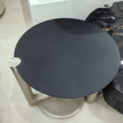 Coffee Table Artificial Stone Wood Veneer LKLM3333CTFH | LEUKHOME