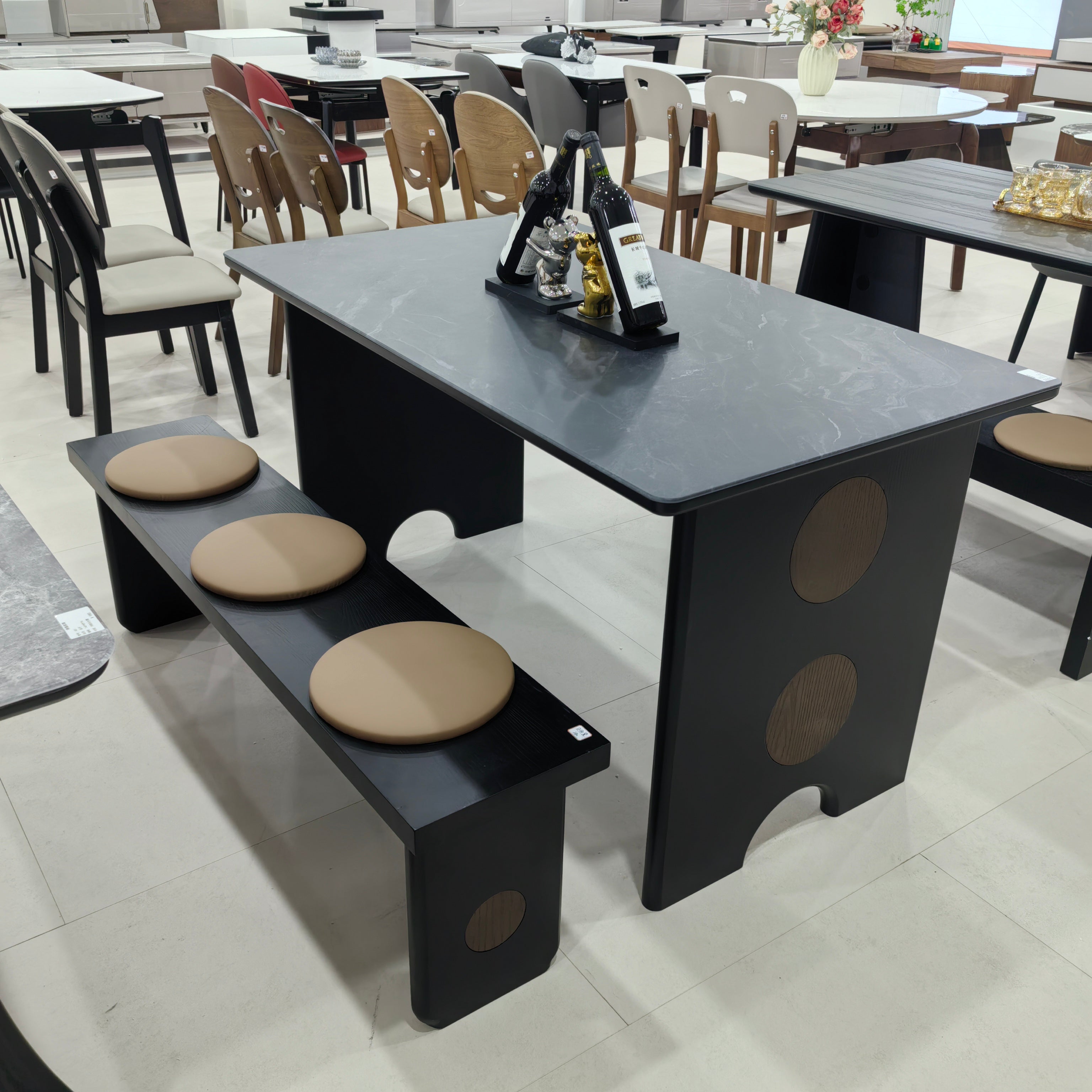 Dining Chair Wood Veneer LKD054DCFH | LEUKHOME