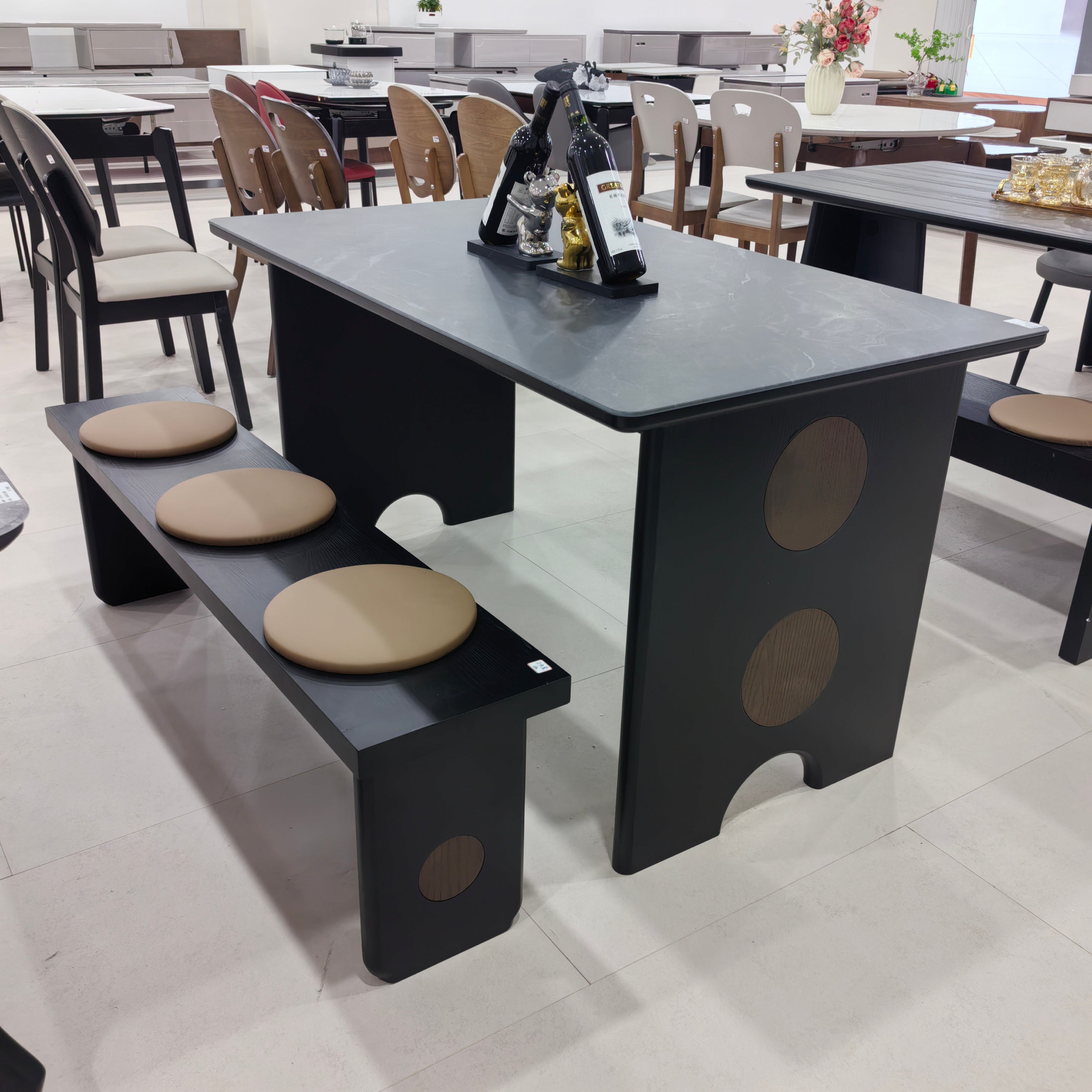 Dining Chair Wood Veneer LKD054DCFH | LEUKHOME
