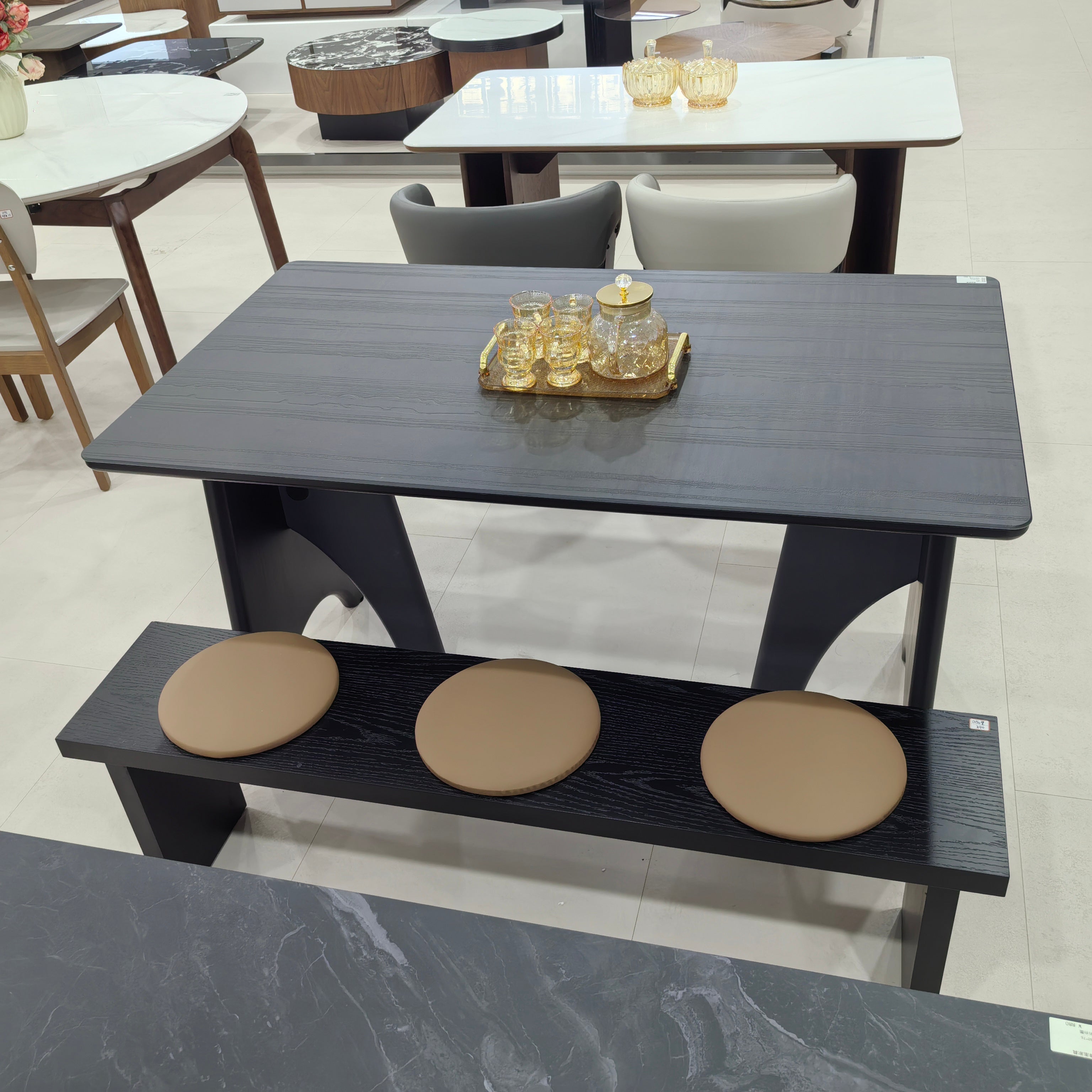 Dining Chair Wood Veneer LKD056DCFH | LEUKHOME