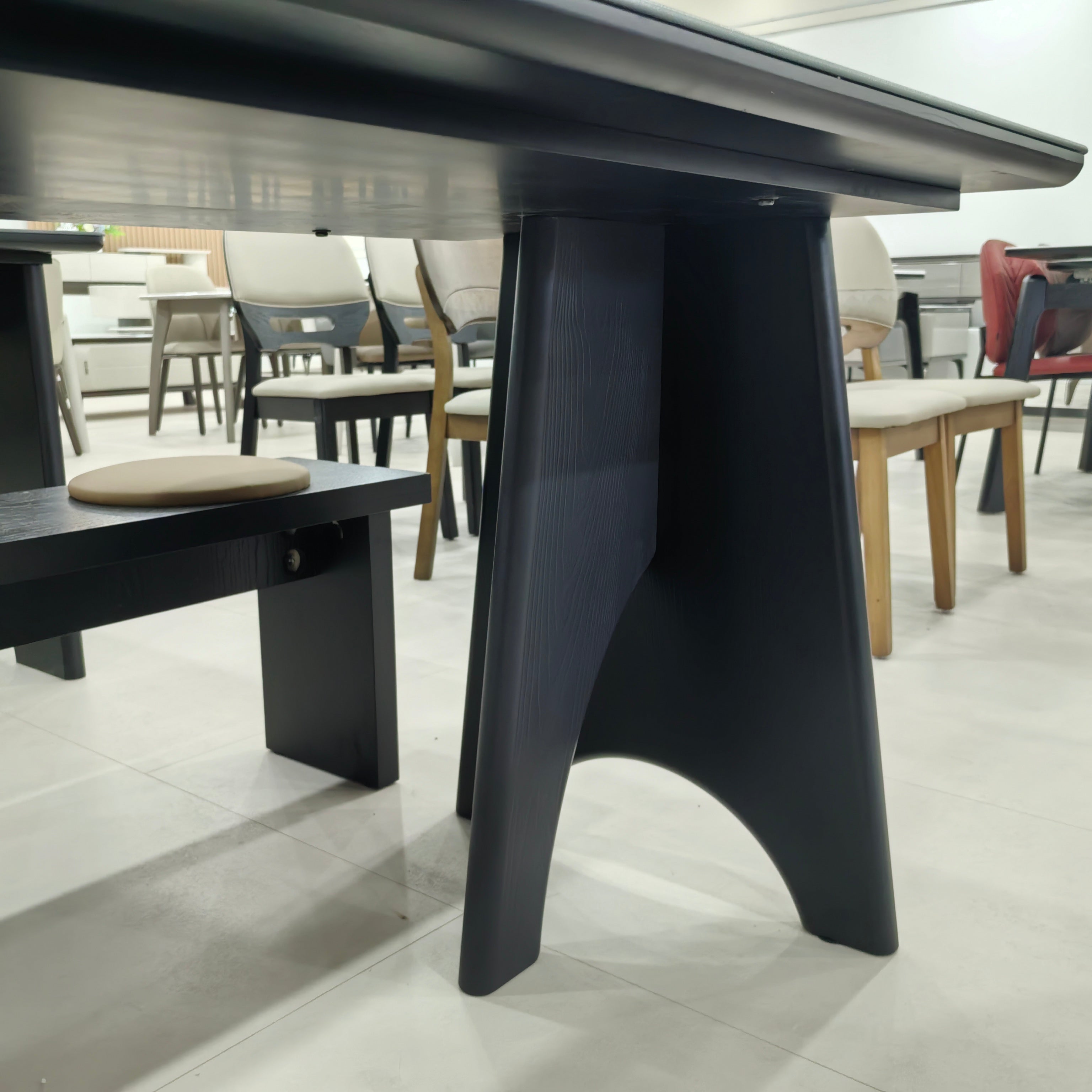 Dining Chair Wood Veneer LKD056DCFH | LEUKHOME