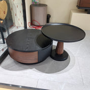 Coffee Table Baking Paint Wood Veneer LKL043CTAYG | LEUKHOME