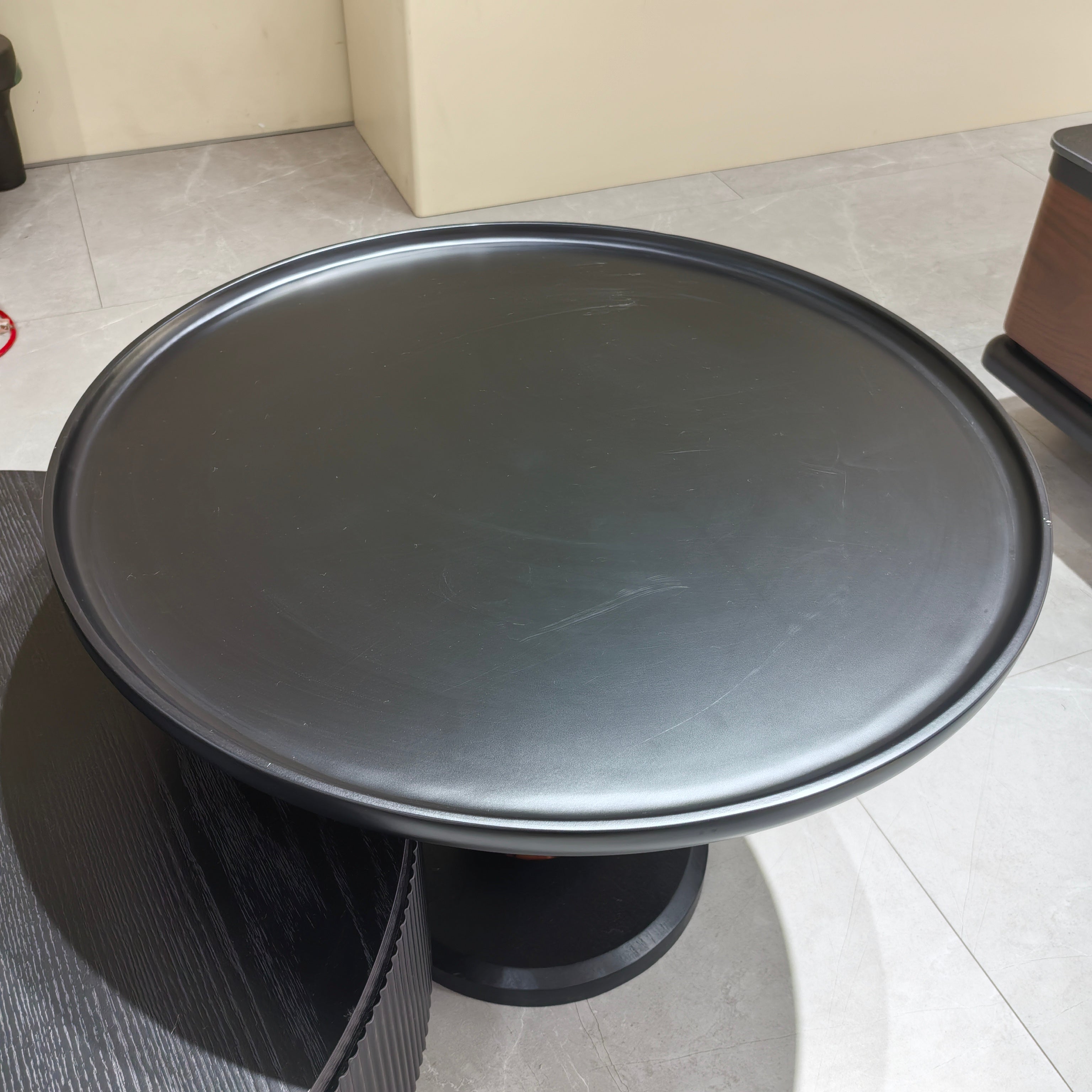 Coffee Table Baking Paint Wood Veneer LKL043CTAYG | LEUKHOME