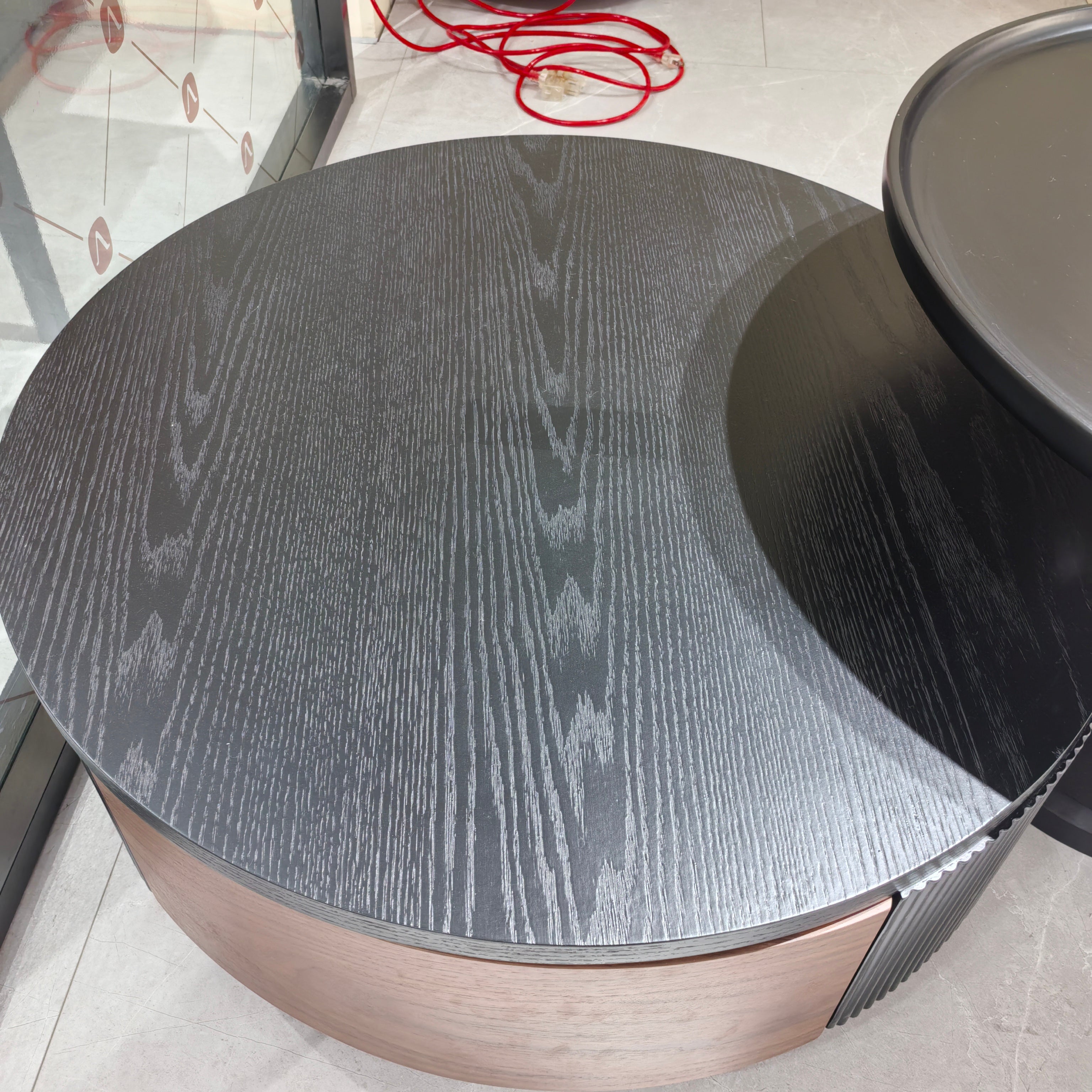 Coffee Table Baking Paint Wood Veneer LKL043CTAYG | LEUKHOME