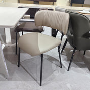 Dining Chair (2 Chairs) LKD030DCAYG | LEUKHOME