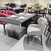 Dining Chair (2 Chairs) LKD032DCAYG | LEUKHOME