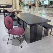 Dining Chair (2 Chairs) LKD042DCAYG | LEUKHOME