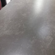Dining Table Stainless Steel Wood Veneer Acrylic LKD041DTAYG | LEUKHOME