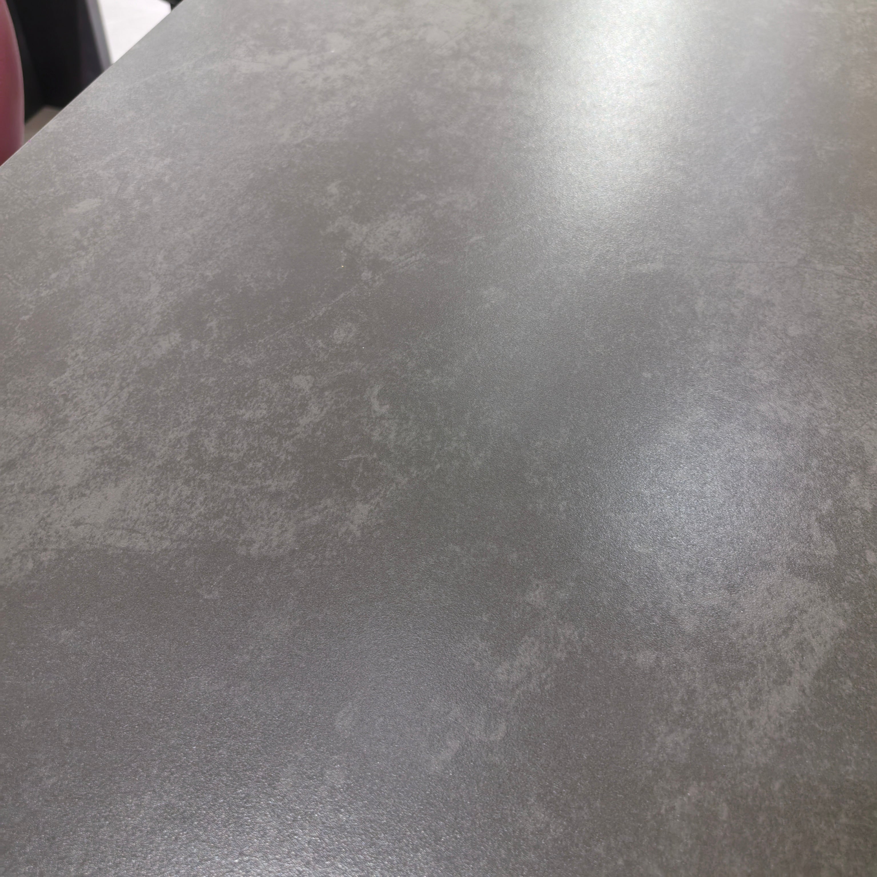 Dining Table Stainless Steel Wood Veneer Acrylic LKD041DTAYG | LEUKHOME