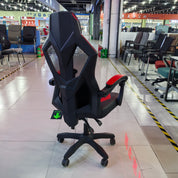 Игровое кресло, красное, регулируемое по высоте (1 стул) LKG001GCYN | LEUKHOME