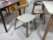 Dining Table PU Oak (2 Chairs) LKD091DCDSBL | LEUKHOME