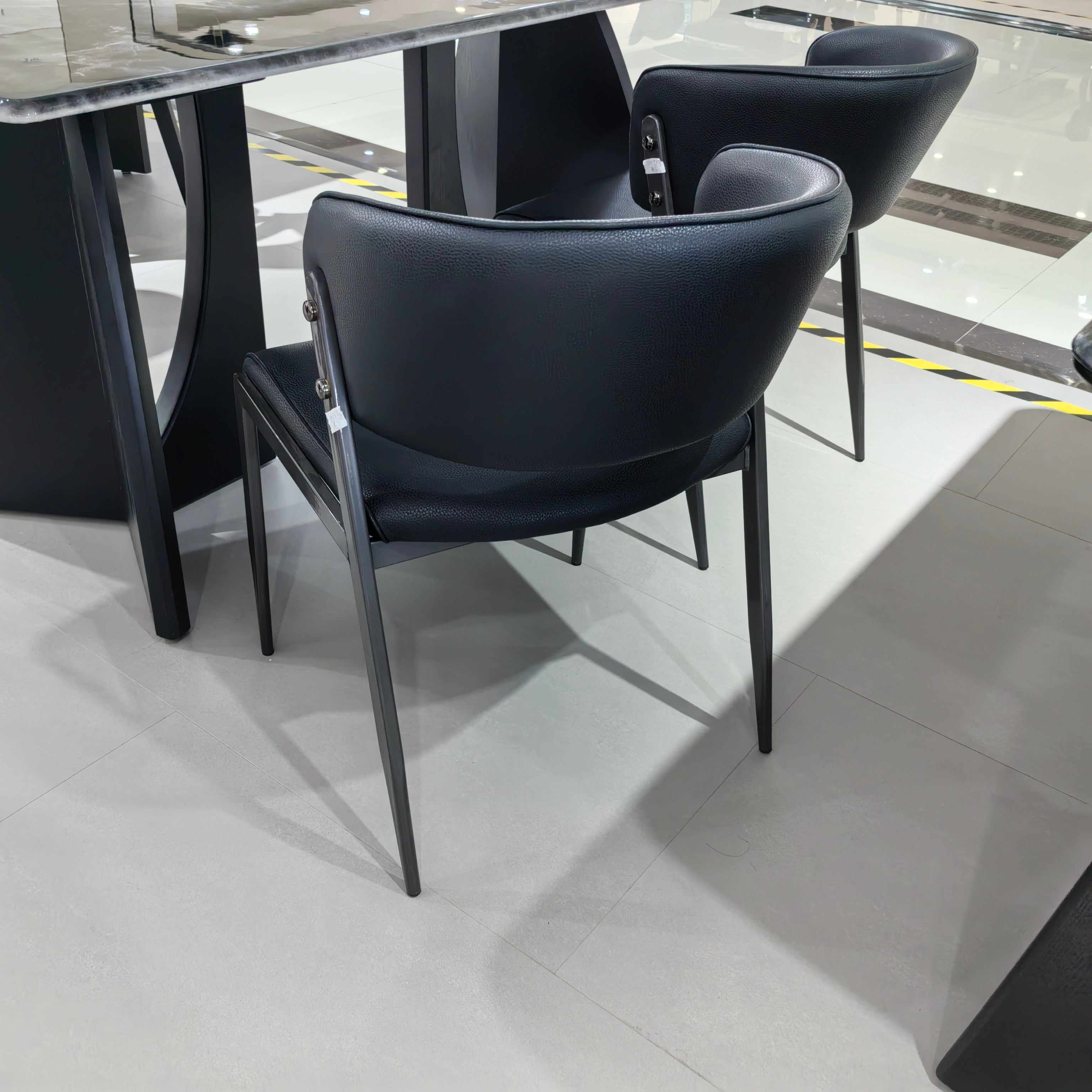 Dining Table PU (2 Chairs) LKD130DCSHYC | LEUKHOME