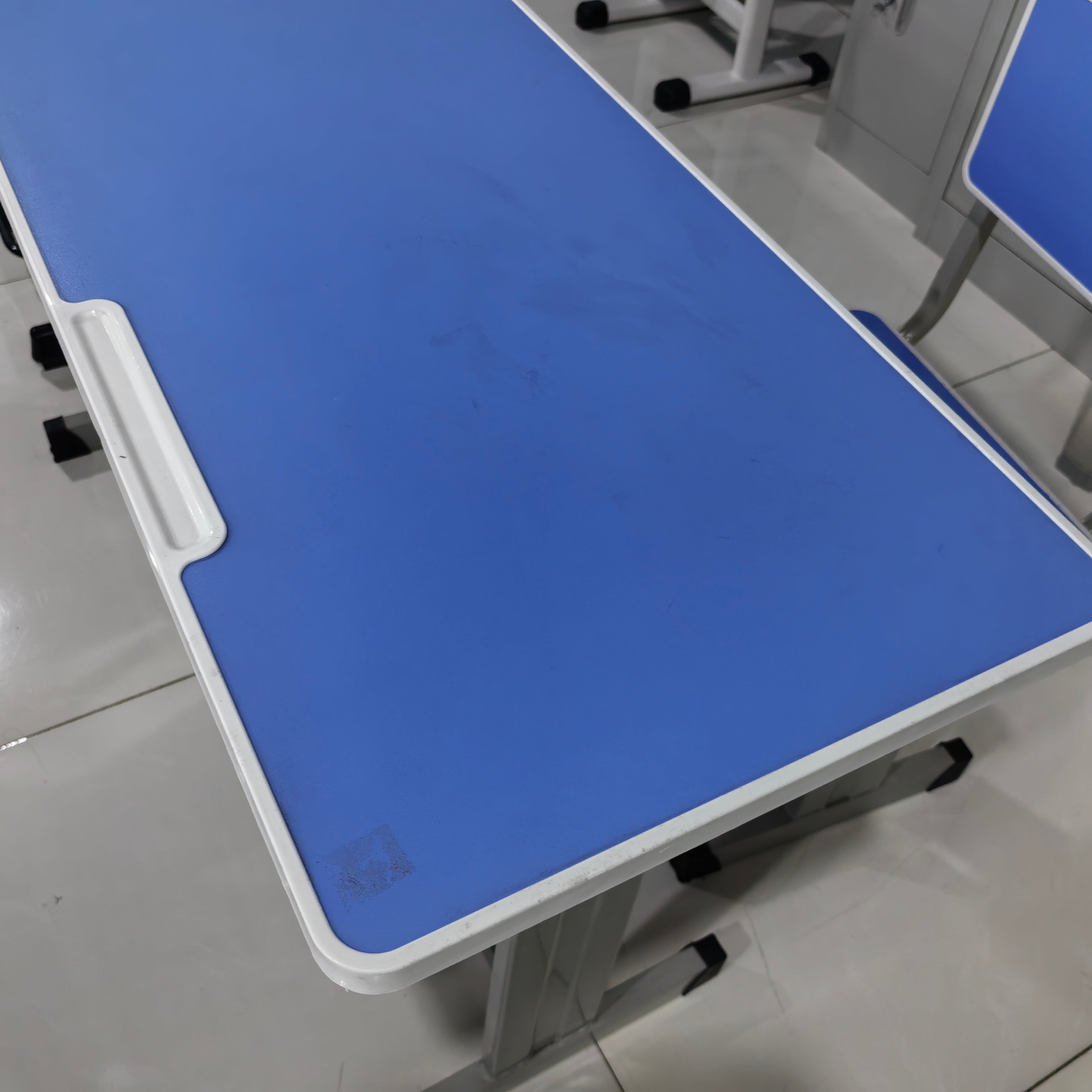 Double Desk and Chair, 1 Set (1 Table+2 Chairs) LKS103DKTSL | LEUKHOME