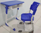 Single Desk and Chair, 2 Sets (2 Tables+2 Chairs) LKS206DKTSL | LEUKHOME