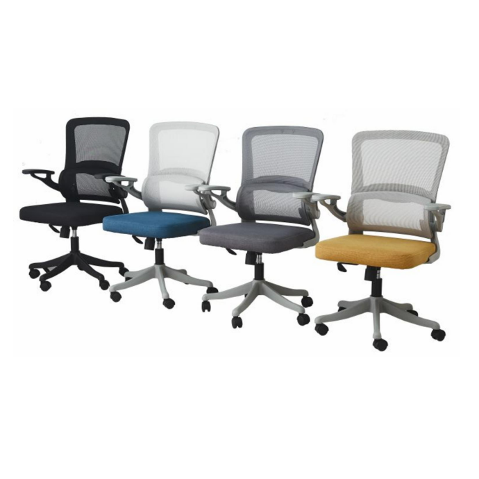 Office Chair Ergonomic Design (2 Chairs) LKW8002OCTA | LEUKHOME