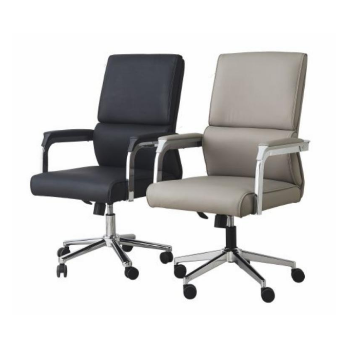 Office Chair Ergonomic Design (2 Chairs) LKWM08ROCTA | LEUKHOME