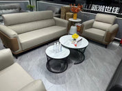 Sofa Set Eco Leather (3+1+1) LKL037SFXC | LEUKHOME