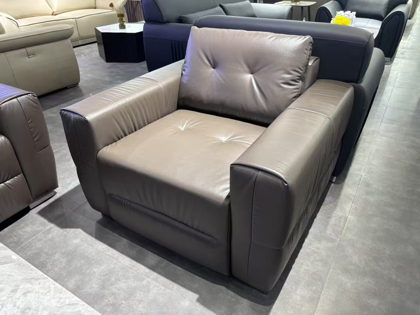 Sofa Set Eco Leather (3+1+1) LKL036SFXC | LEUKHOME