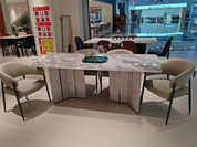 Dining Table Rectangular Artificial Stone T-1311 | FONDHOUSE