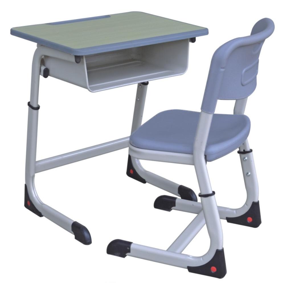 Single Desk and Chair, 2 Sets (2 Tables+2 Chairs) LKS103DKRY | LEUKHOME