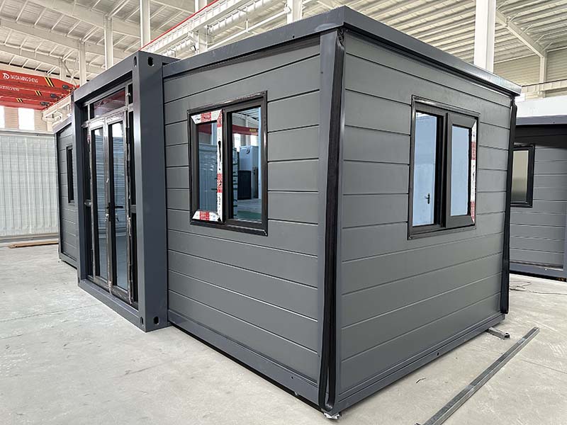 10 Feet Sloping Top Double-wing Expansion Box House ES10F