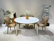 Dining Table Rectangular Glass S2452 | FONDHOUSE