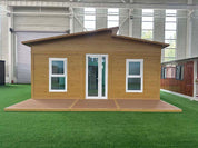 20 Feet Flat Top Double-wing Expansion Box House EF20F