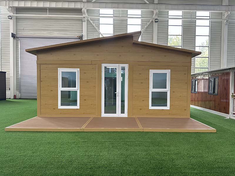 20 Feet Flat Top Double-wing Expansion Box House EF20F