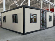 20 Feet Flat Top Double-wing Expansion Box House EF20F