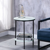 طاولة جانبية مستديرة LKL139STAWS | LEUKHOME